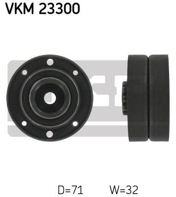 Polea inversión/guía, correa distribución SKF ref. VKM 23300